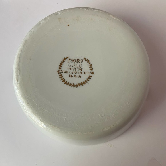 Ashtray National Cowboy Hall of Fame Oklahoma 22 Karat Gold Parksmith Corp VTG - Picture 5 of 8